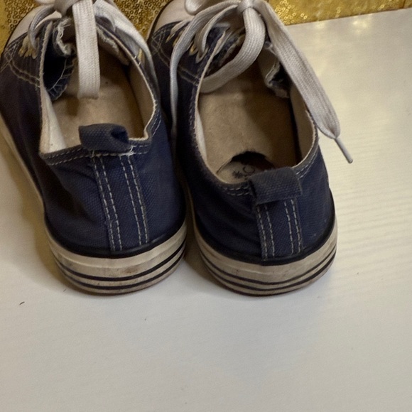 Classic Navy Canvas Sneakers - Picture 4 of 7